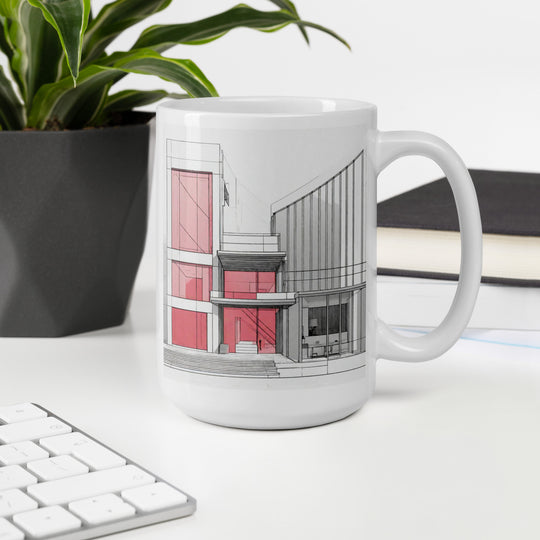 White glossy mug - WhatUWant2Buy