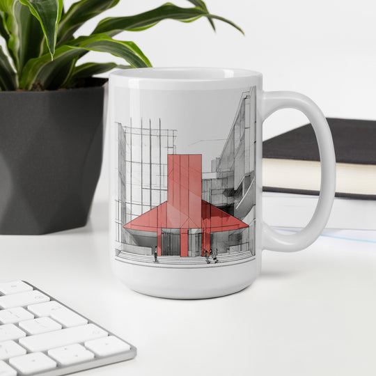 White glossy mug - WhatUWant2Buy