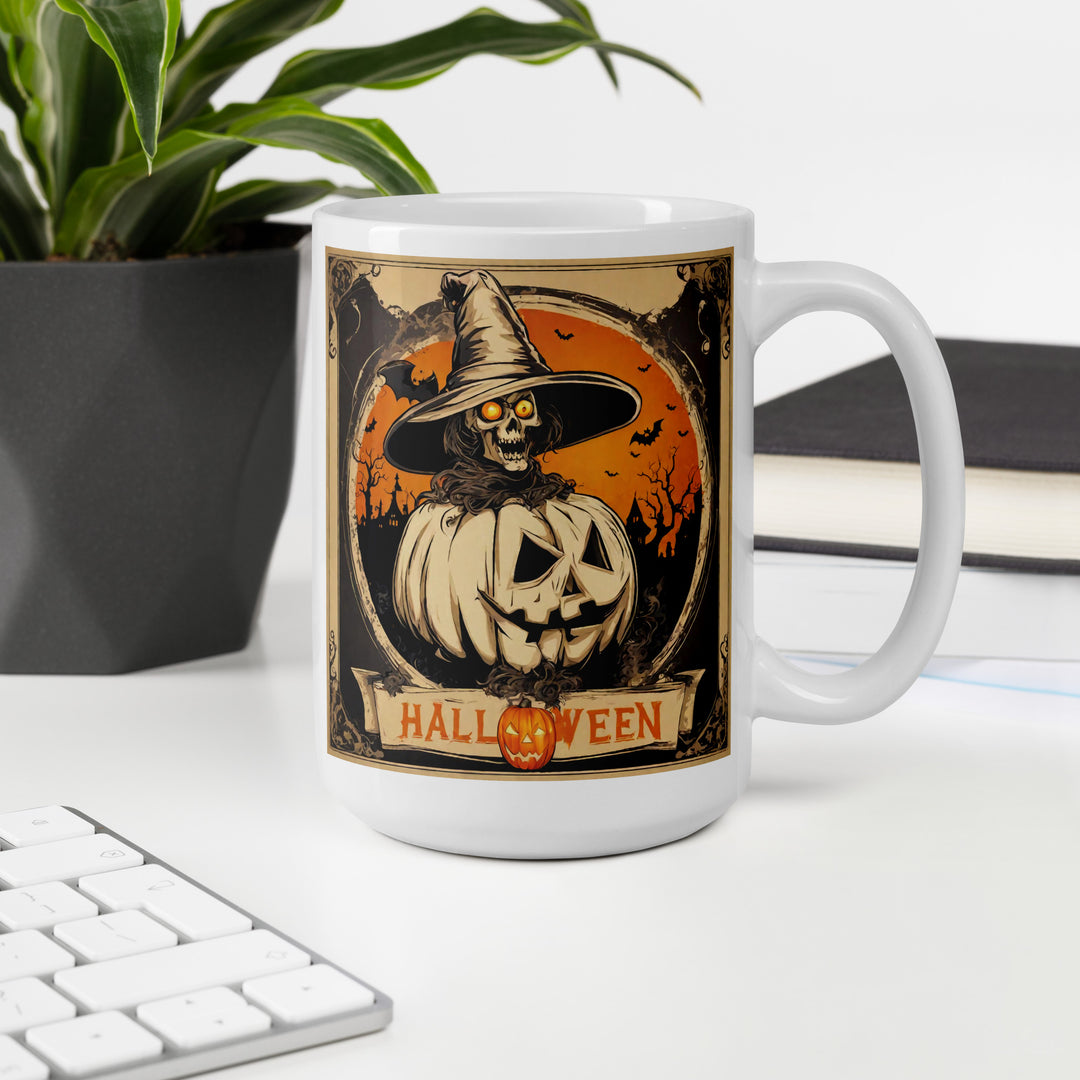 White glossy mug - WhatUWant2Buy
