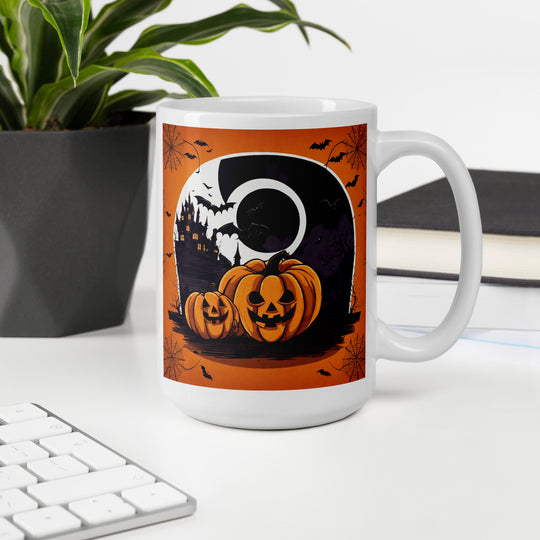 White glossy mug - WhatUWant2Buy