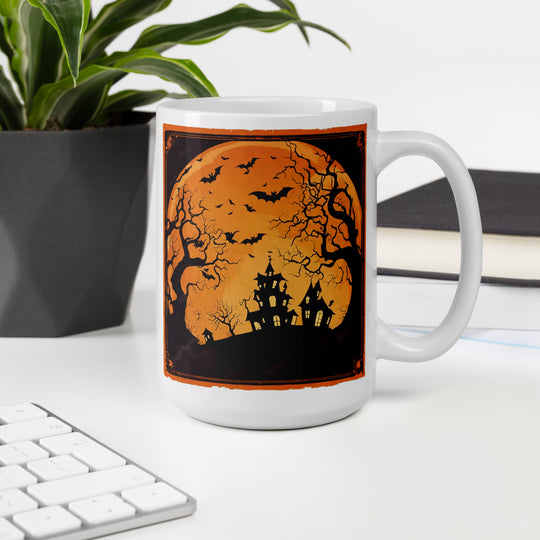 White glossy mug - WhatUWant2Buy