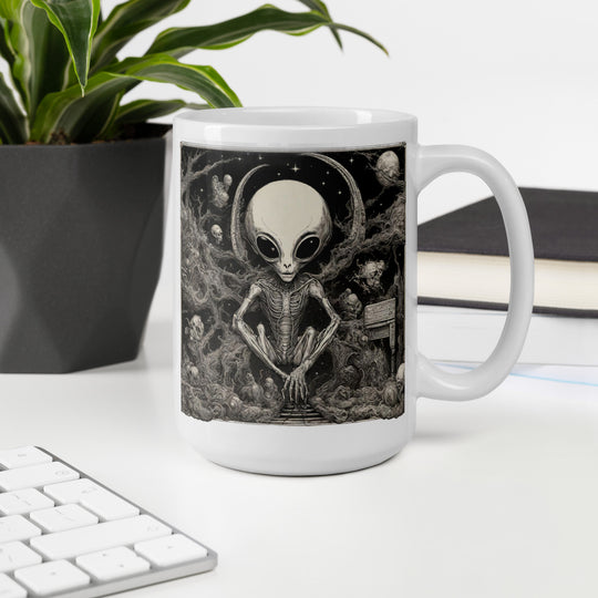 White glossy mug - WhatUWant2Buy