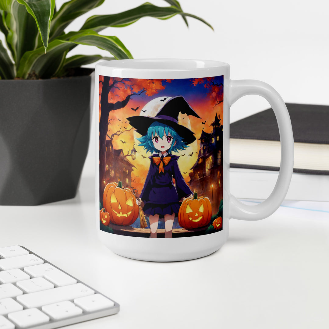 White glossy mug - WhatUWant2Buy
