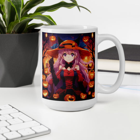 White glossy mug - WhatUWant2Buy