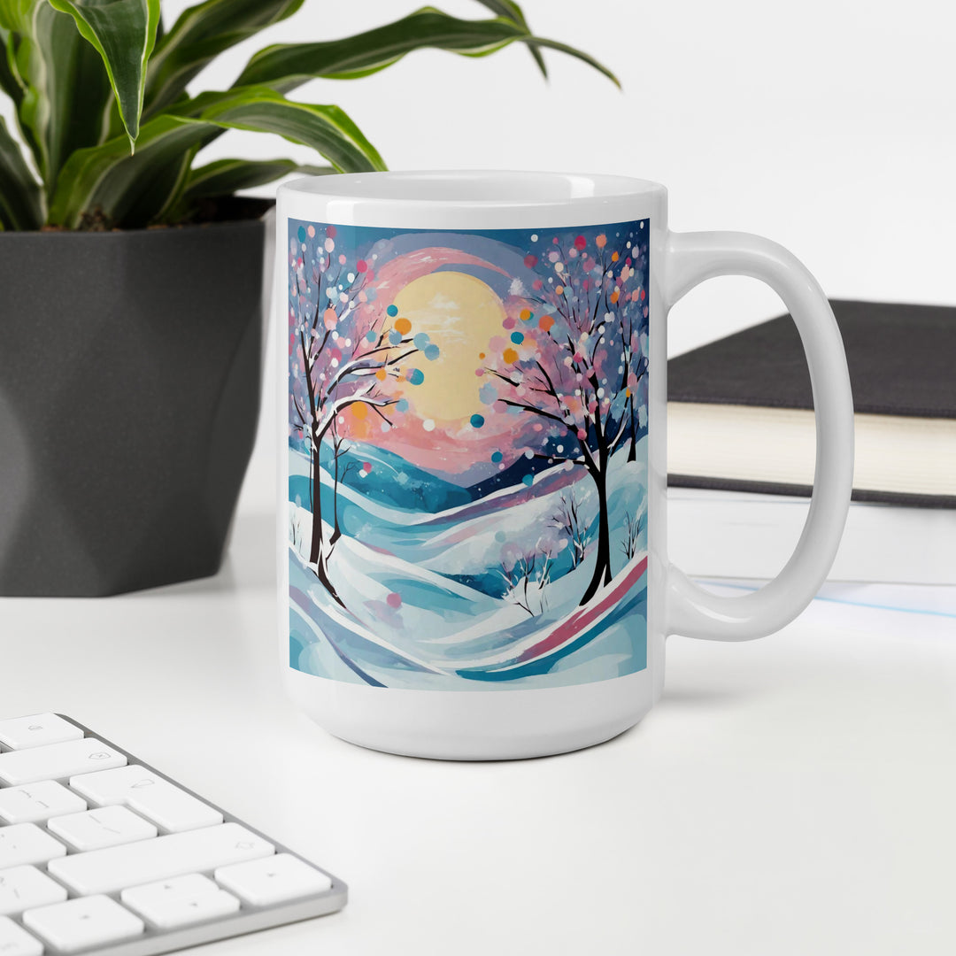 White glossy mug - WhatUWant2Buy