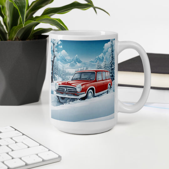 White glossy mug - WhatUWant2Buy