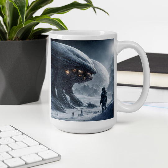 White glossy mug - WhatUWant2Buy