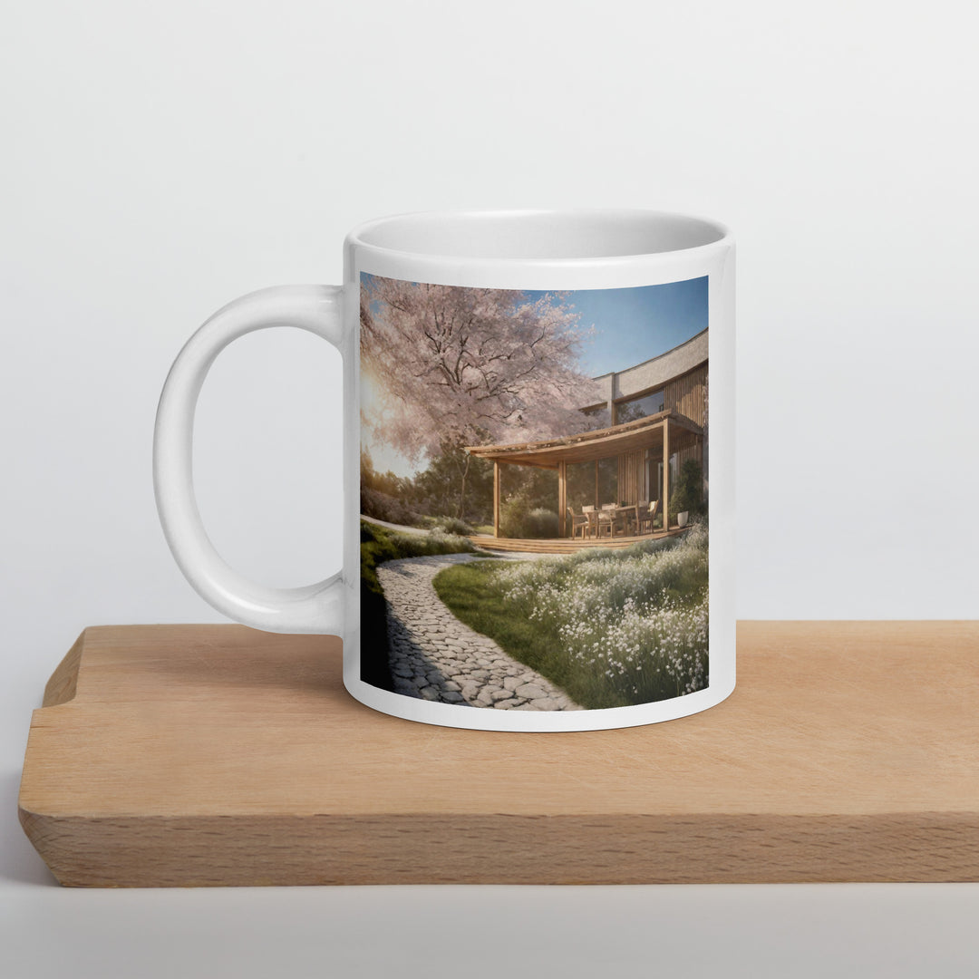 White glossy mug - WhatUWant2Buy