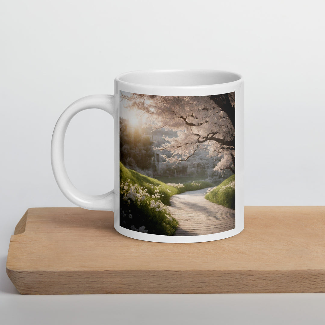 White glossy mug - WhatUWant2Buy