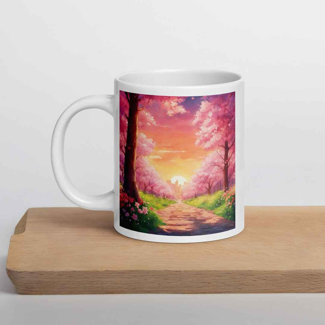 White glossy mug - WhatUWant2Buy