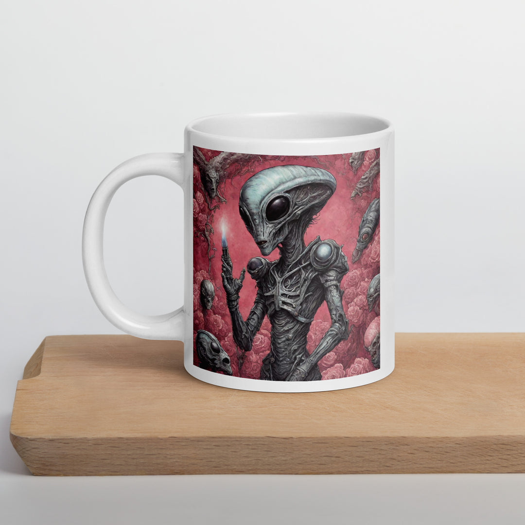 White glossy mug - WhatUWant2Buy