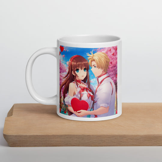 White glossy mug - WhatUWant2Buy