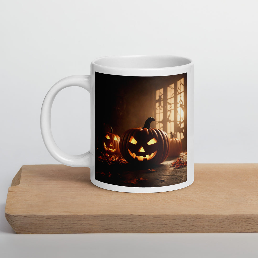 White glossy mug - WhatUWant2Buy