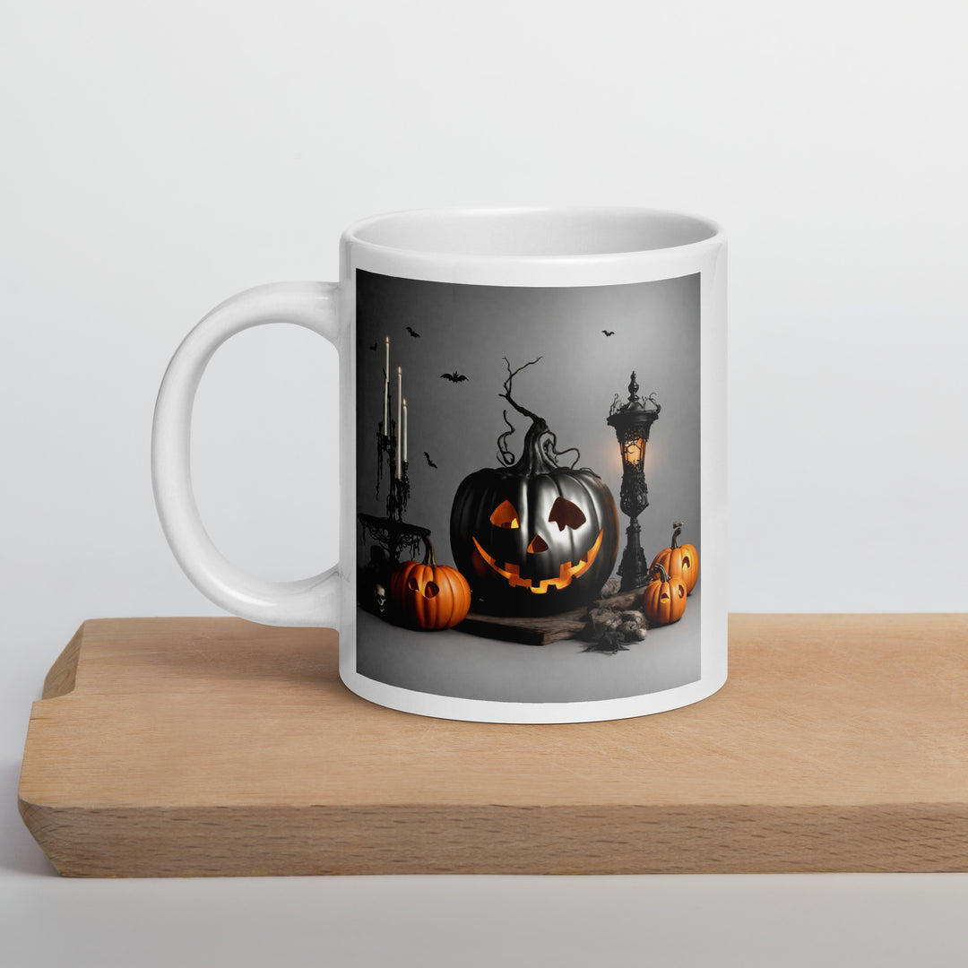 White glossy mug - WhatUWant2Buy
