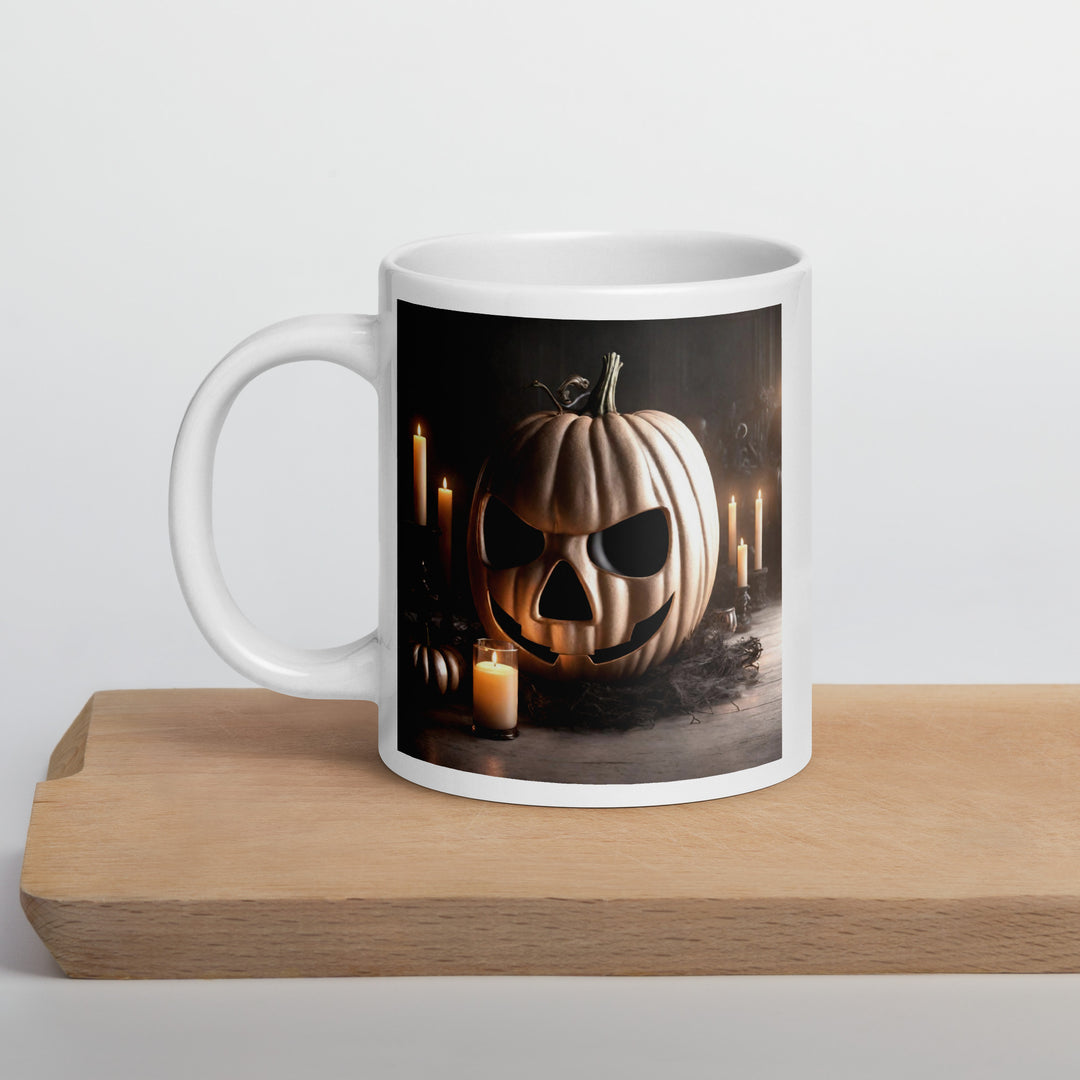 White glossy mug - WhatUWant2Buy