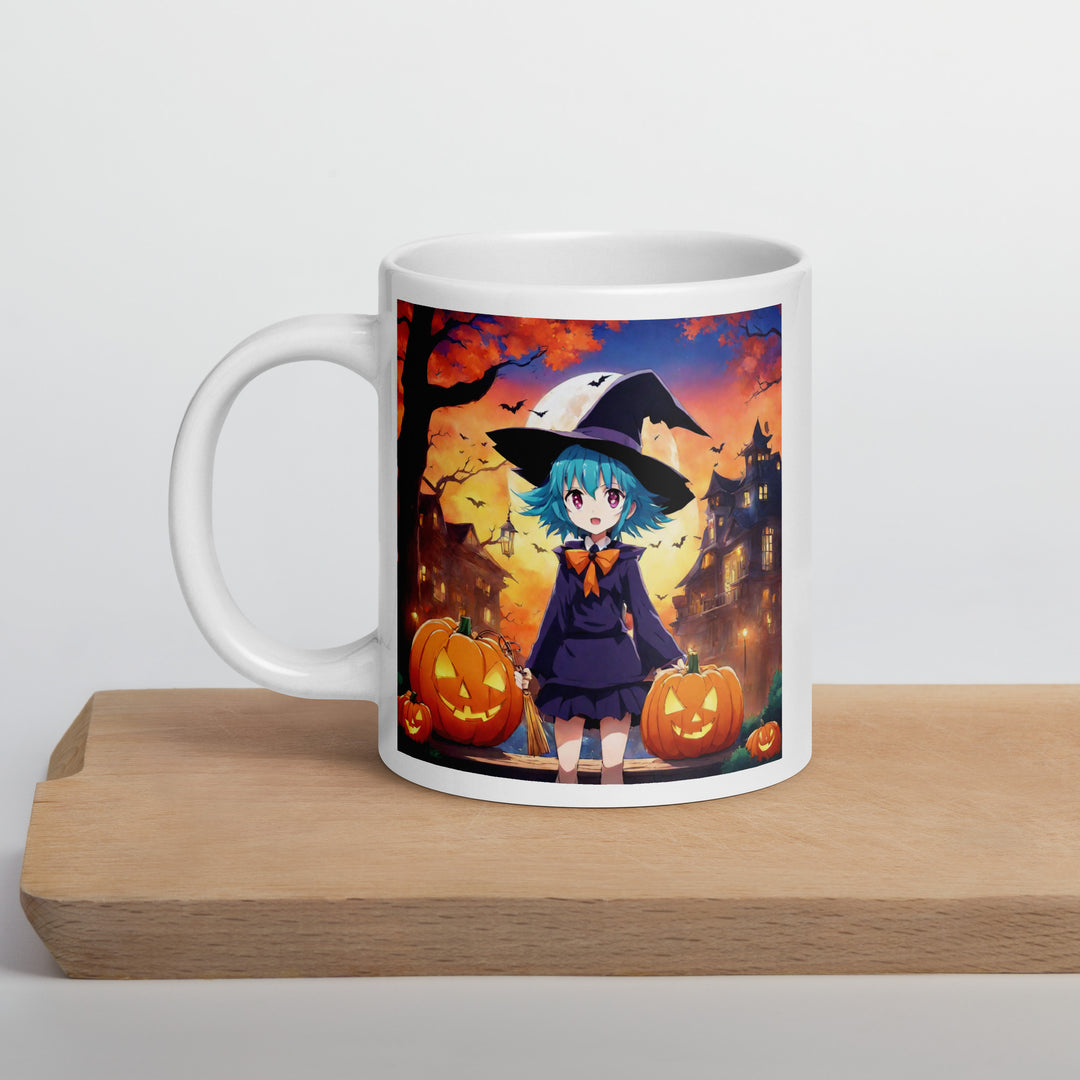 White glossy mug - WhatUWant2Buy