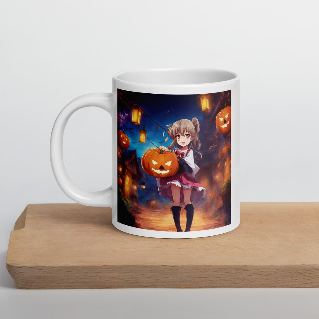 White glossy mug - WhatUWant2Buy