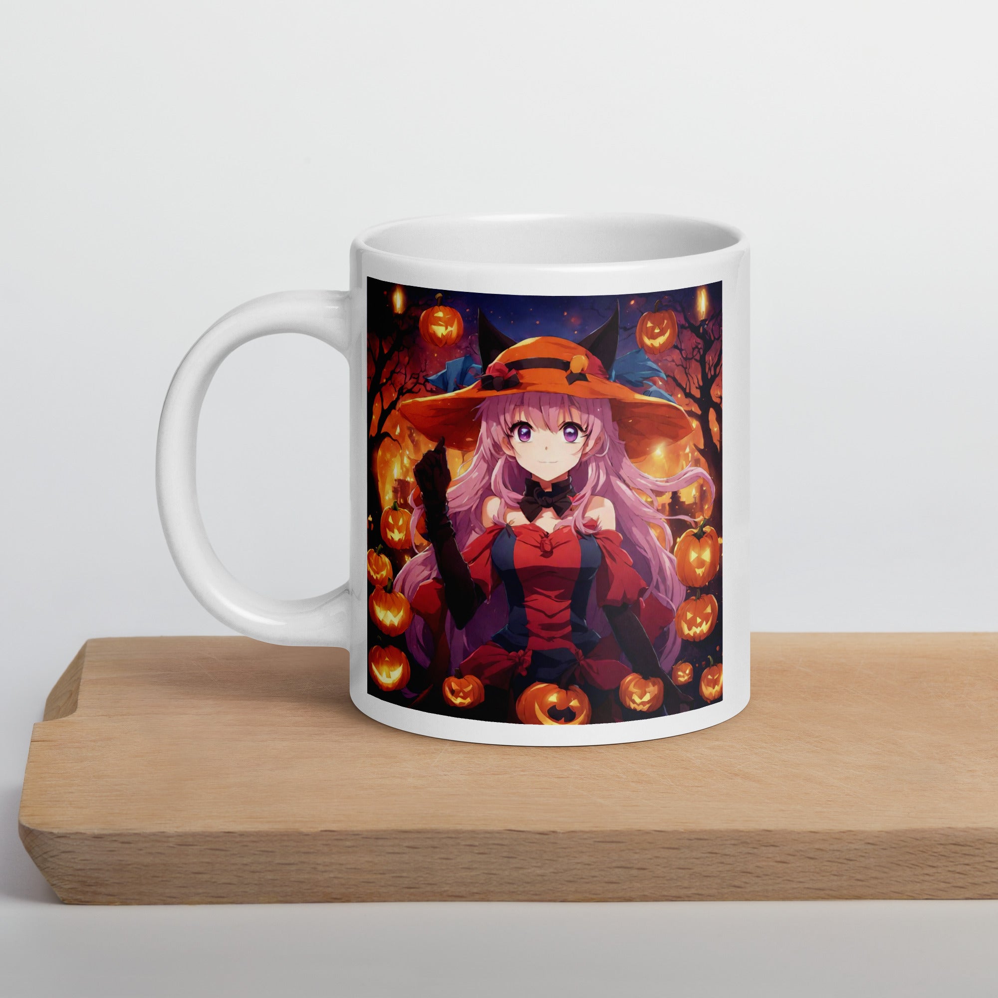 White glossy mug - WhatUWant2Buy