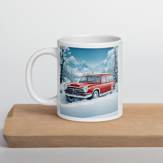 White glossy mug - WhatUWant2Buy