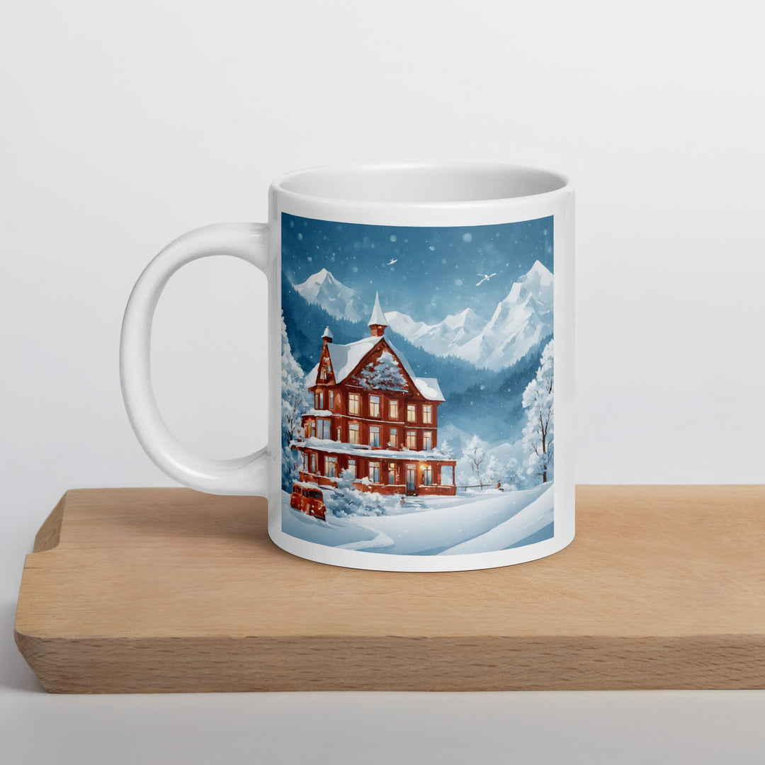 White glossy mug - WhatUWant2Buy