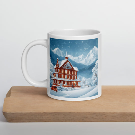 White glossy mug - WhatUWant2Buy