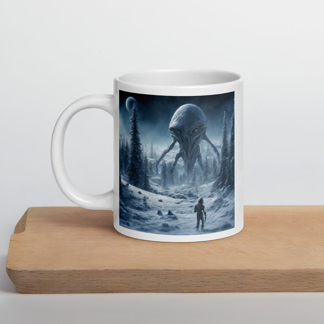 White glossy mug - WhatUWant2Buy