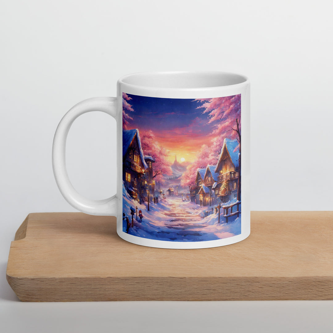 White glossy mug - WhatUWant2Buy