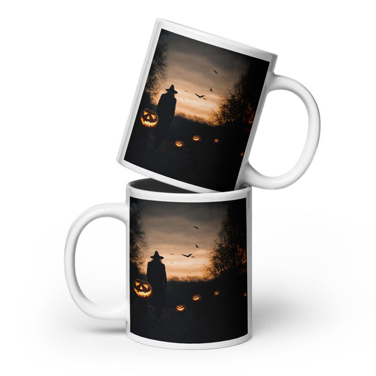 White glossy mug - WhatUWant2Buy