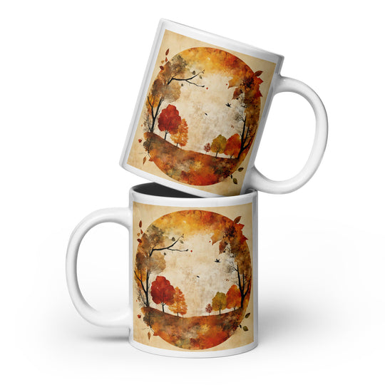 White glossy mug - WhatUWant2Buy