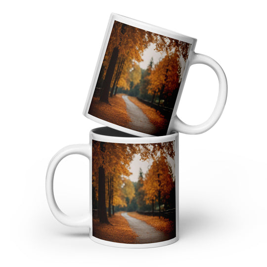 White glossy mug - WhatUWant2Buy