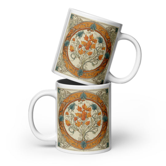 White glossy mug - WhatUWant2Buy