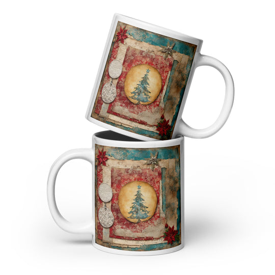 White glossy mug - WhatUWant2Buy