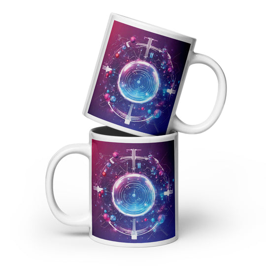 White glossy mug - WhatUWant2Buy