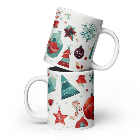 White glossy mug - WhatUWant2Buy