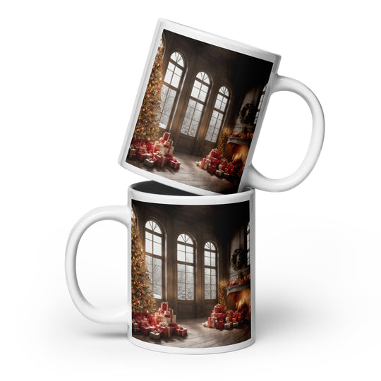 White glossy mug - WhatUWant2Buy