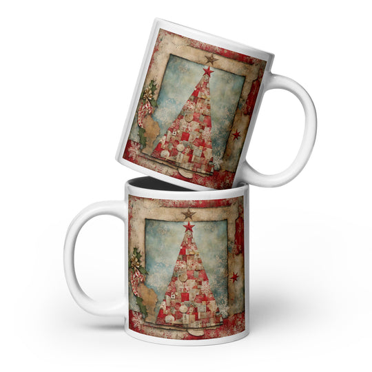 White glossy mug - WhatUWant2Buy