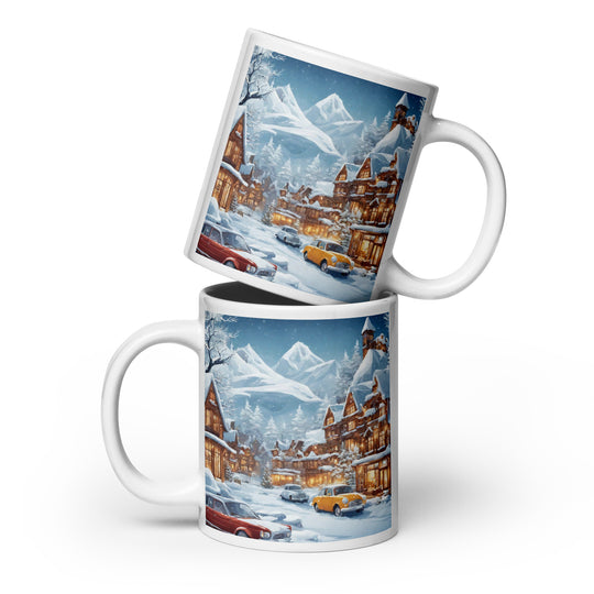 White glossy mug - WhatUWant2Buy