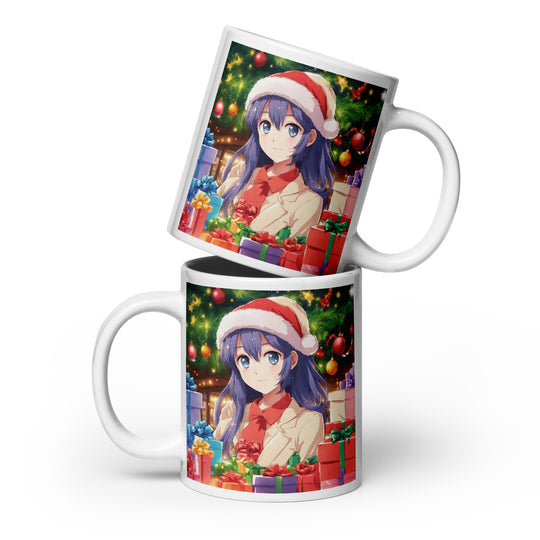 White glossy mug - WhatUWant2Buy