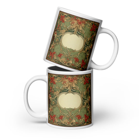 White glossy mug - WhatUWant2Buy