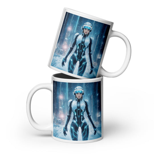 White glossy mug - WhatUWant2Buy