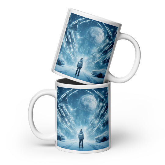White glossy mug - WhatUWant2Buy
