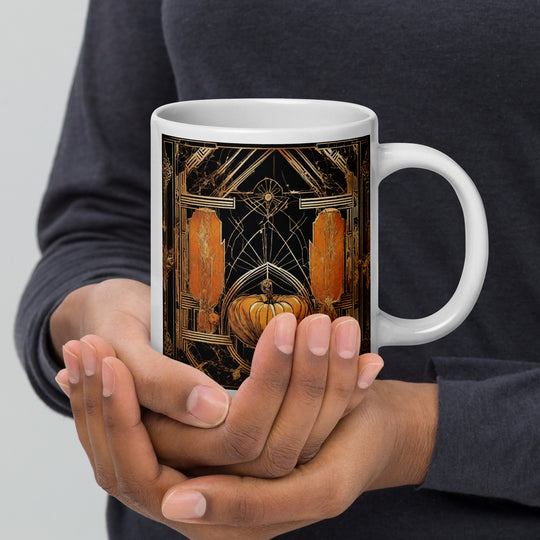 White glossy mug - WhatUWant2Buy