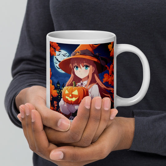 White glossy mug - WhatUWant2Buy