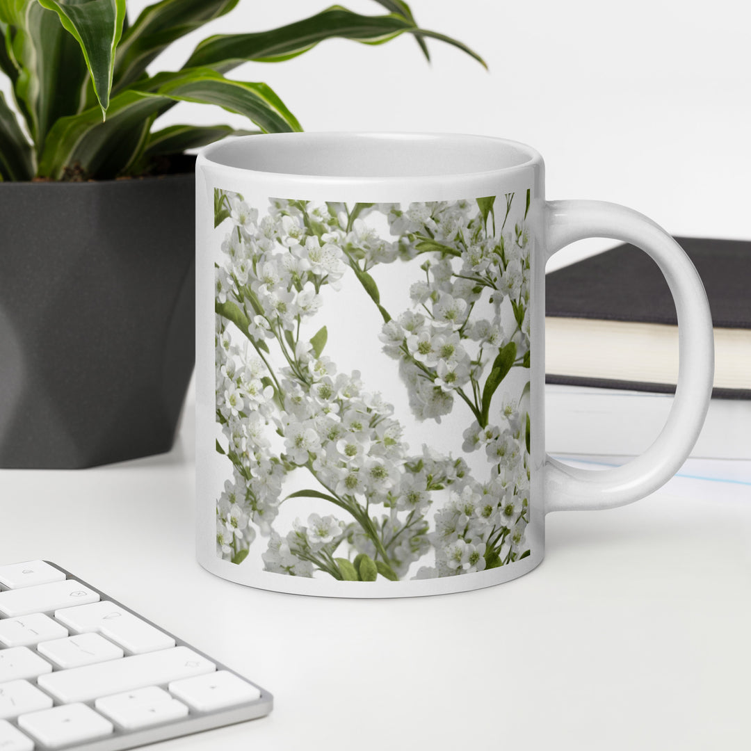 White glossy mug - WhatUWant2Buy