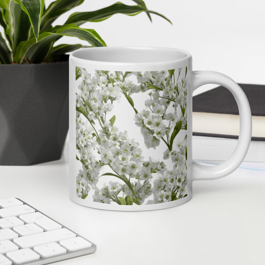 White glossy mug - WhatUWant2Buy