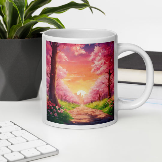 White glossy mug - WhatUWant2Buy