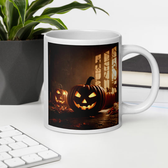 White glossy mug - WhatUWant2Buy