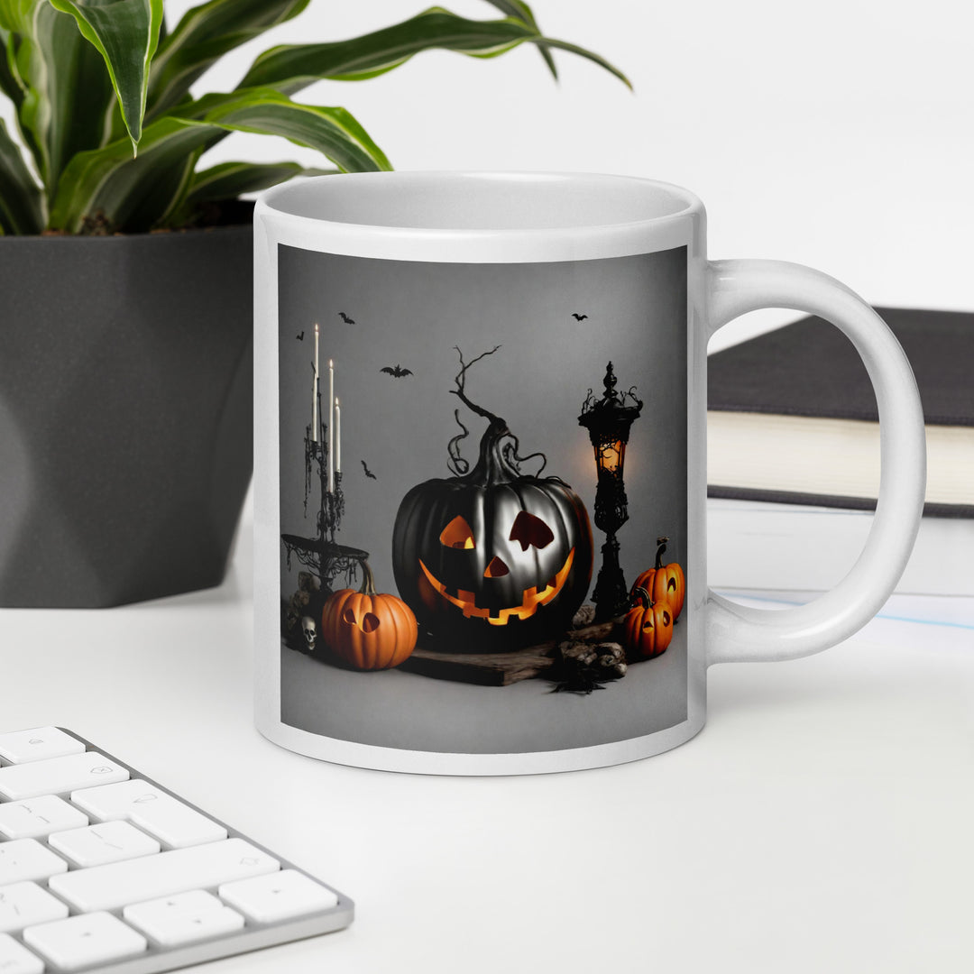 White glossy mug - WhatUWant2Buy