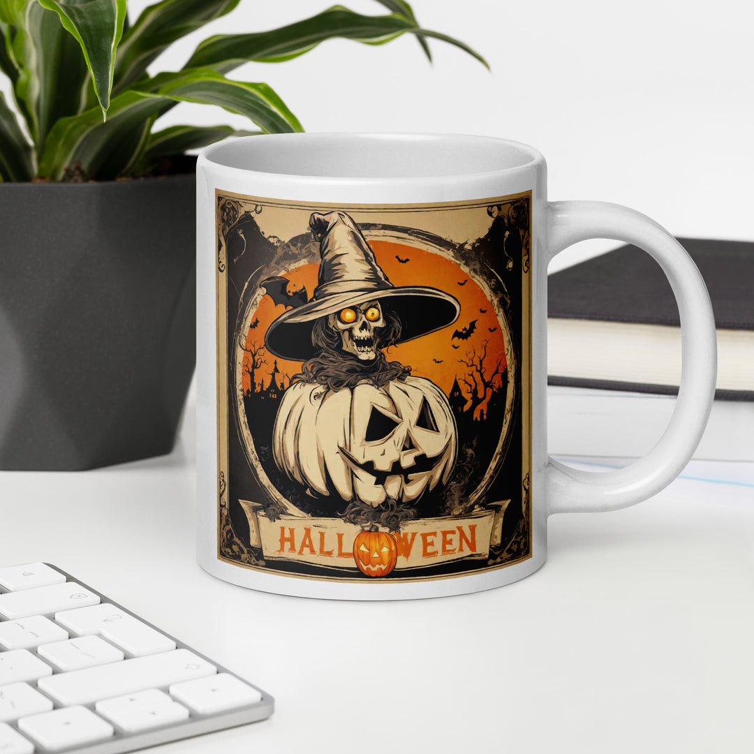 White glossy mug - WhatUWant2Buy