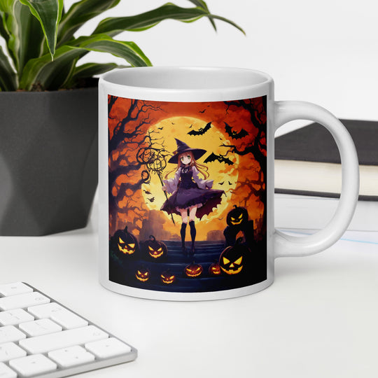 White glossy mug - WhatUWant2Buy